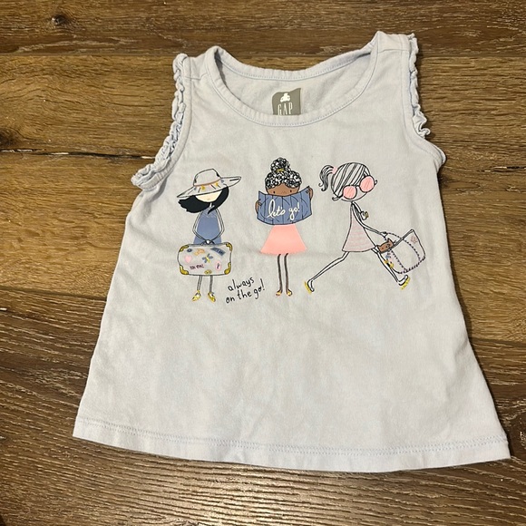 Gap Ruffle Tank - Picture 1 of 3